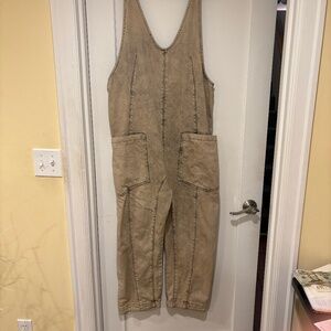 Free People We The Free High Roller Jumpsuit size M